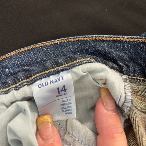 Old Navy Sweetheart Bootcut Womens Jeans Size 14 medium wash - Picture 10 of 12